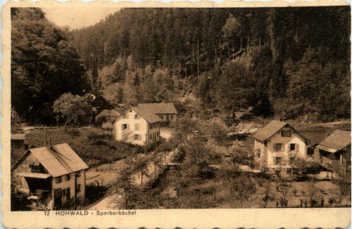 Hohwald - Sperberbächel