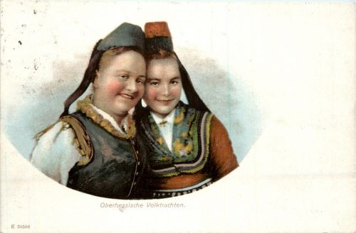 Gruss aus Hessen - Tracht
