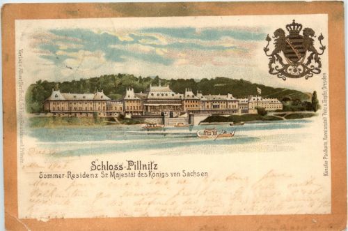 Schloss Pillnitz - Litho