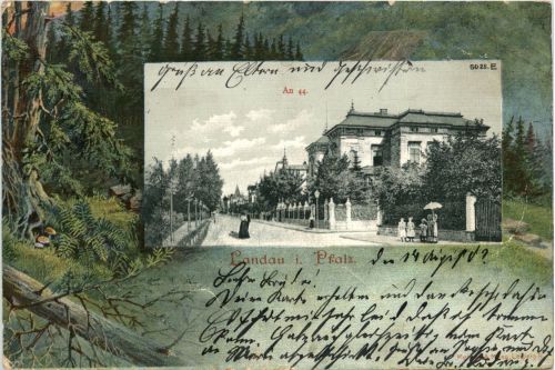 Landau - An 44 - Litho