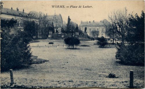 worms - Place de Luther