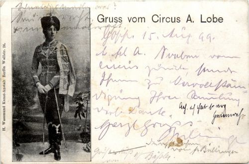 Gruss vom Circus A. Lobe