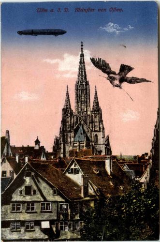 Ulm - Münster mit Zeppelin