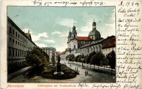 Mannheim - Schillerplatz