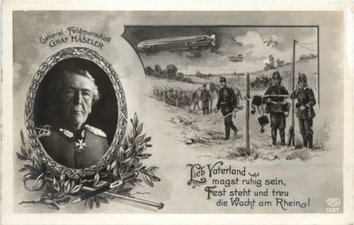 General Feldmarschall Graf Häseler - Zeppelin