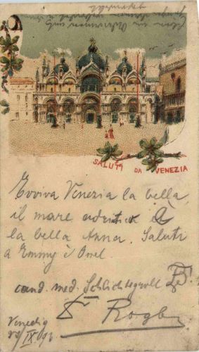 Saluti da Venezia - Litho