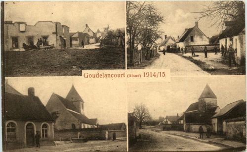Goudelancourt - Feldpost