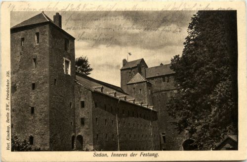 Sedan - Inneres der Festung - Feldpost