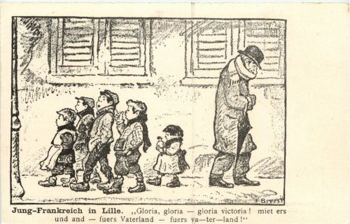Jung Frankreich in Lille
