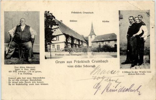 Gruss aus Fränkisch Crumbach
