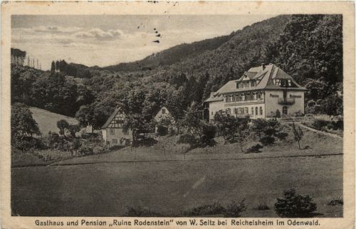 Gasthaus Ruine Rodenstein bei Reichelsheim