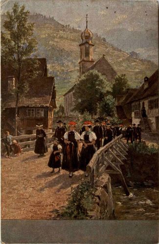 Gutach - Künstlerkarte H. Hoffmann