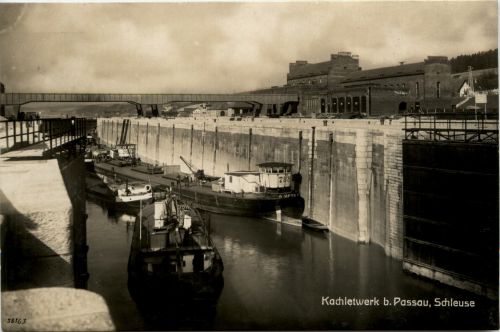 Kachletwerk bei Passau - Schleuse