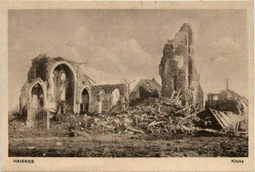 Haisnes - Kirche