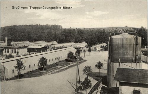 Gruss vom Truppenübungsplatz Bitsch