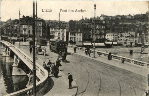 Liege - Pont des Arches - Tramway