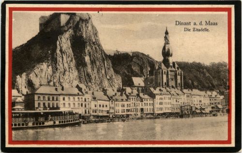 Dinant an der Maas - Die Zitadelle
