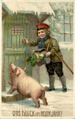 Neujahr - Schwein