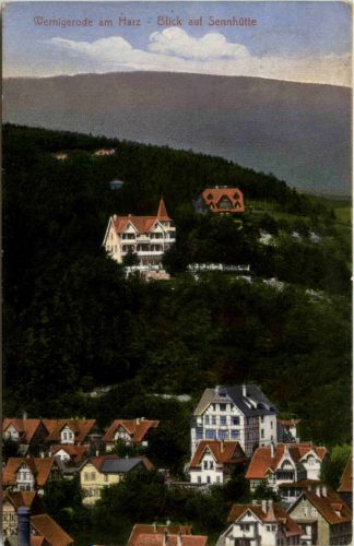 Wernigerode - Blick auf Sennhütte