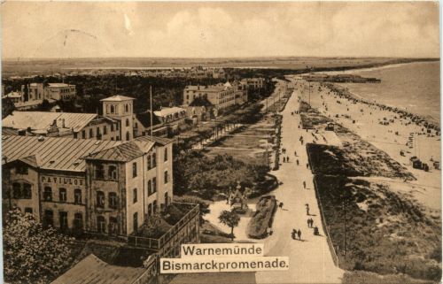 Warnemünde - Bismarckpromenade