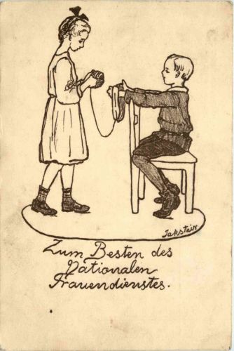 Zum besten des nationalen Frauendienstes
