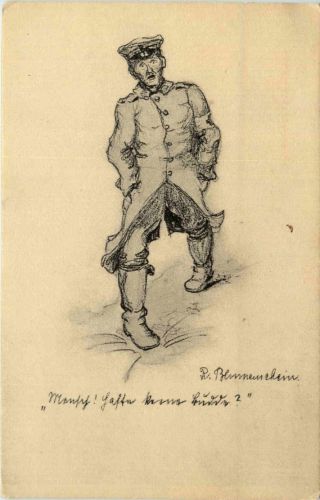 Künstlerkarte R. Blumenschein