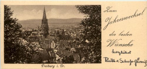 Freiburg - Zum Jahreswechsel