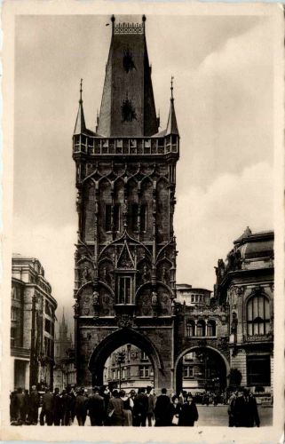 Prag - Pulverturm - Feldpost