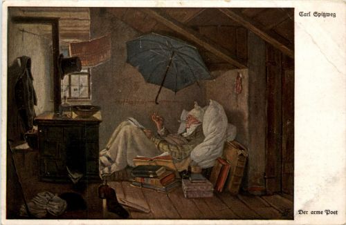 Künstlerkarte C. Spitzweg