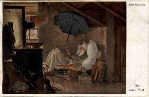 Künstlerkarte C. Spitzweg