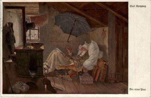 Künstlerkarte C. Spitzweg