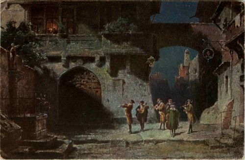 Künstlerkarte C. Spitzweg