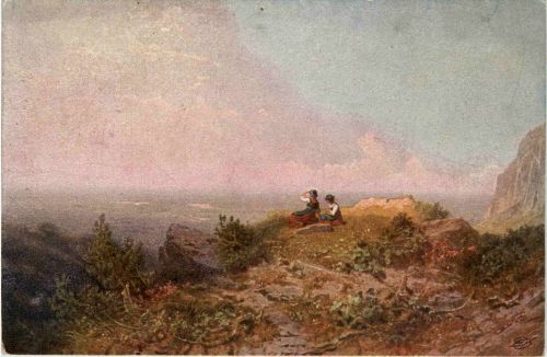 Künstlerkarte C. Spitzweg