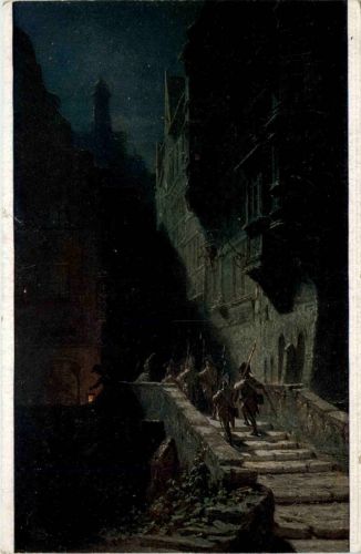 Künstlerkarte C. Spitzweg