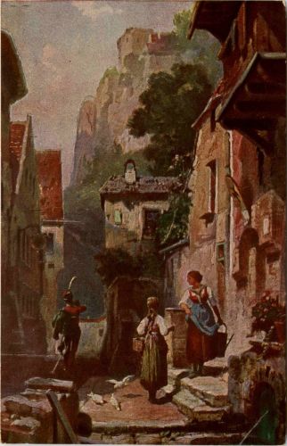 Künstlerkarte C. Spitzweg