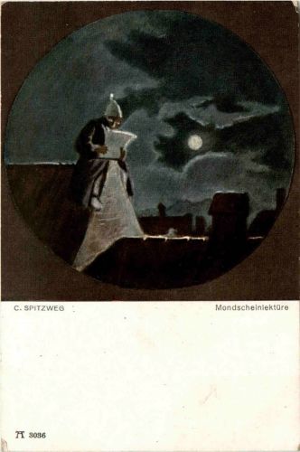Künstlerkarte C. Spitzweg
