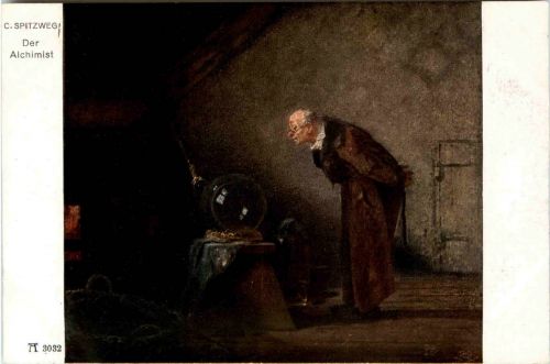 Künstlerkarte C. Spitzweg