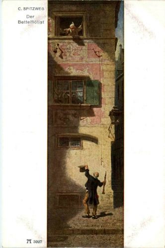 Künstlerkarte C. Spitzweg