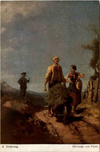 Künstlerkarte C. Spitzweg