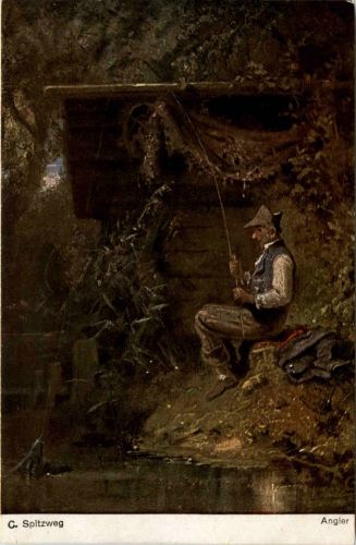 Künstlerkarte C. Spitzweg