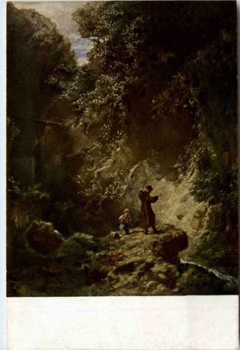 Künstlerkarte C. Spitzweg