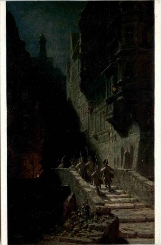 Künstlerkarte C. Spitzweg