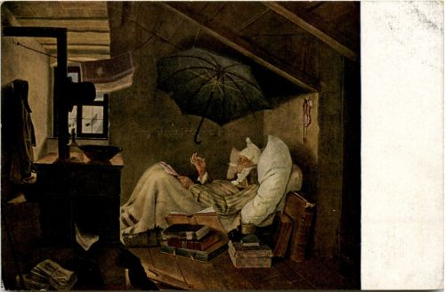 Künstlerkarte C. Spitzweg