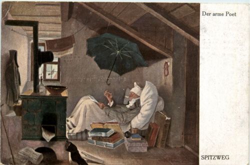 Künstlerkarte C. Spitzweg