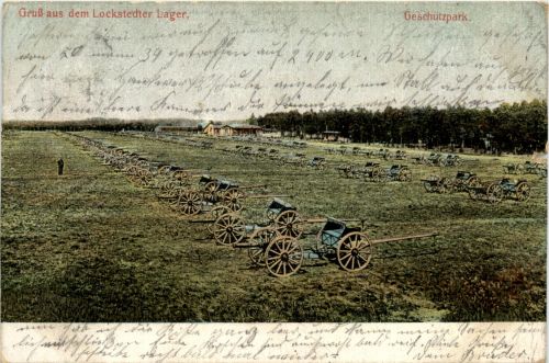 Gruss aus dem Lockstedter Lager - Geschützpark