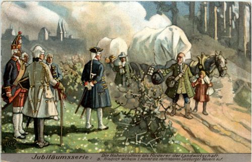 Friedrich Wilhelm I nimmt die vertriebenen Salburger Bauern auf