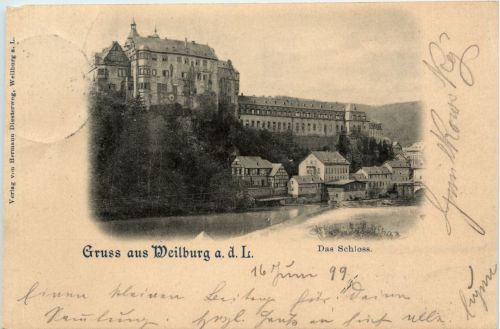 Gruss aus Weilburg - Lahn - Schloss