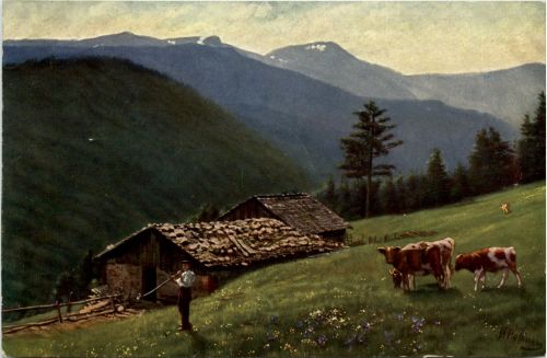 Künstlerkarte H. Hoffmann