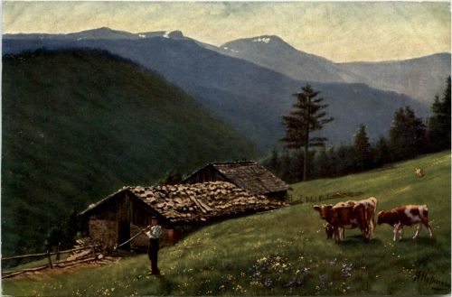 Künstlerkarte H. Hoffmann