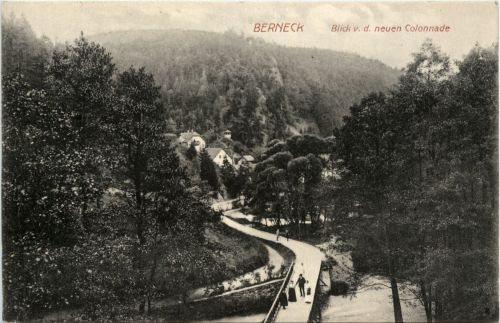 Berneck - Blick von der neuen Colonnade
